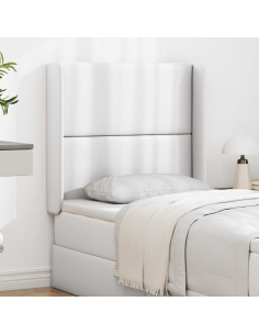 Orecchia della Testata Bianco 80 x 16 x 4 cm PVC