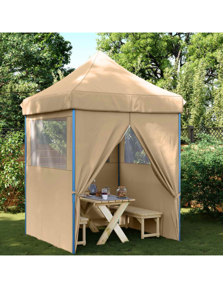 Tenda Party Beige 200 x 200 x 306 cm Tessuto Oxford