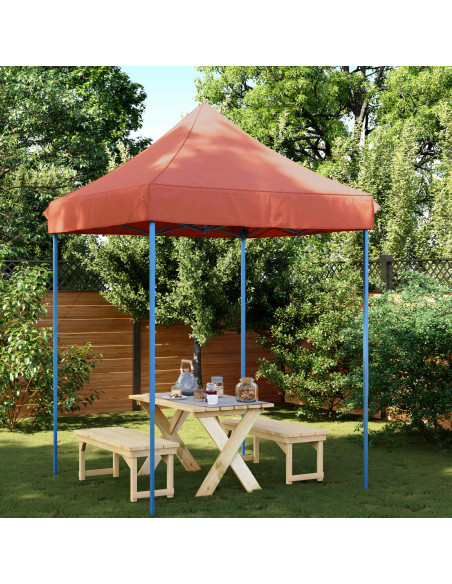 Tenda Party Terracotta 200 x 200 x 306 cm Tessuto Oxford