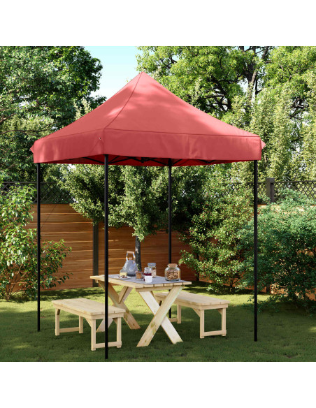 Tenda Party Borgogna 200 x 200 x 306 cm Tessuto Oxford