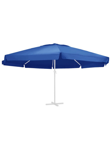 Telo di Ricambio per Ombrellone Azzurro 610 cm