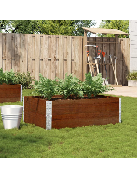 Poggiapiedi da Giardino Marrone 120x80cm Legno Massello di Pino