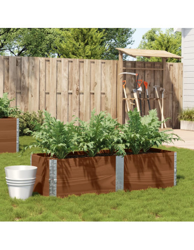 Poggiapiedi da Giardino Marrone 150x50cm Legno Massello di Pino