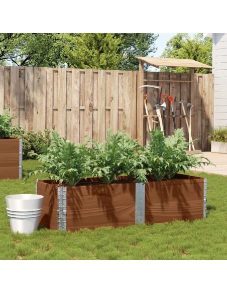 Poggiapiedi da Giardino Marrone 150x50cm Legno Massello di Pino