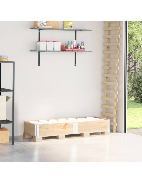Paretale per Pallet 150x50 cm in Legno Massello di Pino
