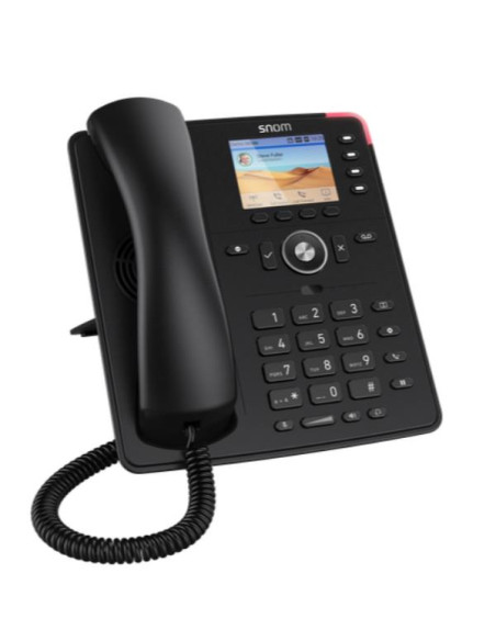 TELEFONO SNOM D713 W/O PS BLACK