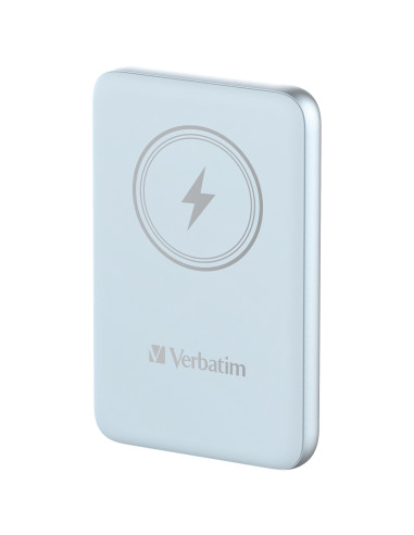 Verbatim Charge 'n' Go Polimeri di litio (LiPo) 10000 mAh Carica wireless Blu