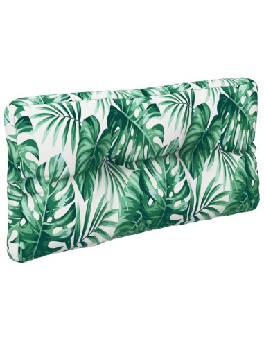 Cuscini per Pallet 7 pz Motivo a Foglie Tessuto