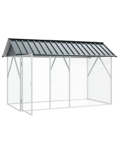 Gabbia per uccelli Antracite 227 x 112 x 141 cm Acciaio zincato 2