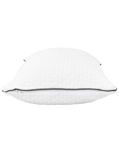 Cuscino da Letto Bianco 80 x 40 x 14,5 cm