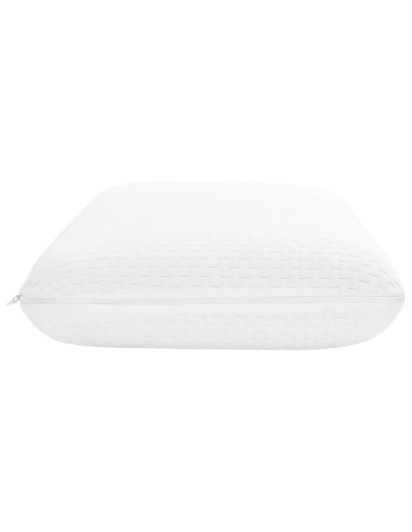 Cuscino da Letto Tinta unita Bianco 60 x 40 x 10 cm