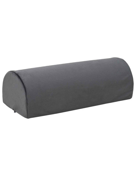 Cuscino per poggiapiedi Tinta unita Grigio 42 x 18 x 13 cm