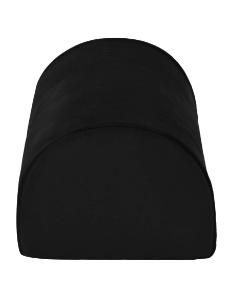 Cuscino per poggiapiedi Tinta unita Nero 42 x 18 x 13 cm