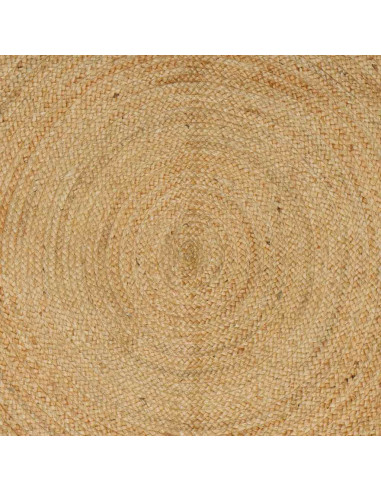 Tappeti per area Quadrato Marrone 240 x 240 cm Juta