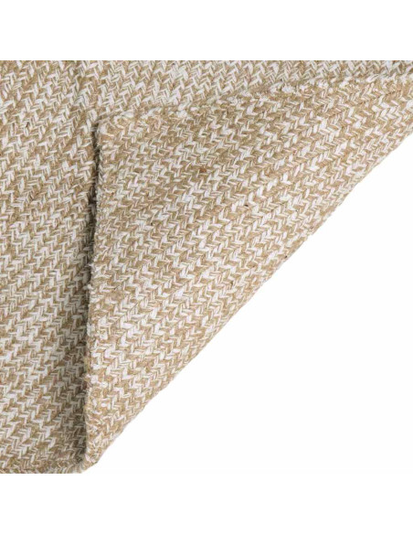 Tappeti per area Naturale e Bianco 100 x 200 cm Juta