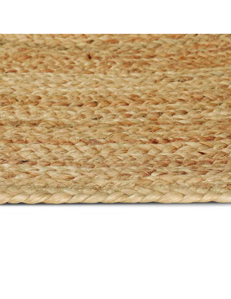 Tappeti per area Ovale Naturale 100 x 152 cm Juta