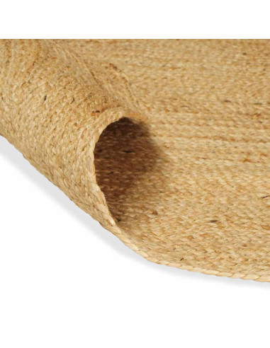 Tappeti per area Ovale Naturale 122 x 183 cm Juta