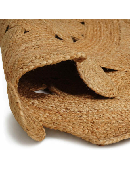 Tappeto Marrone Ø 210 cm Juta