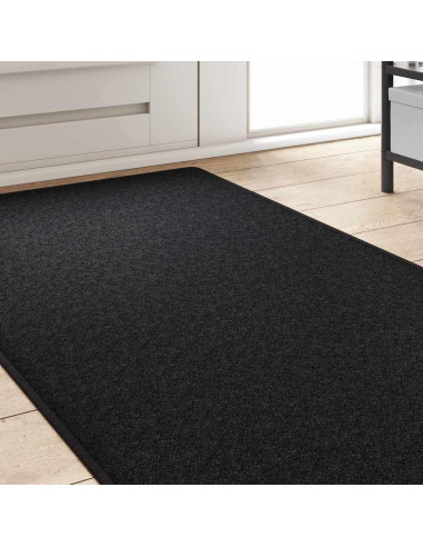Runner in Moquette Antracite 80 x 500 cm 100% Polipropilene