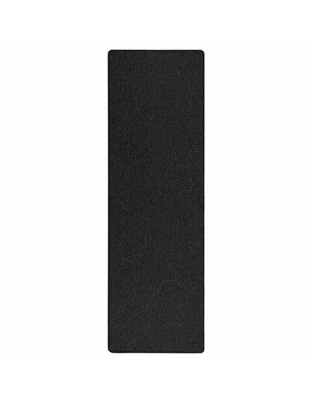 Runner in Moquette Antracite 100 x 250 cm 100% Polipropilene