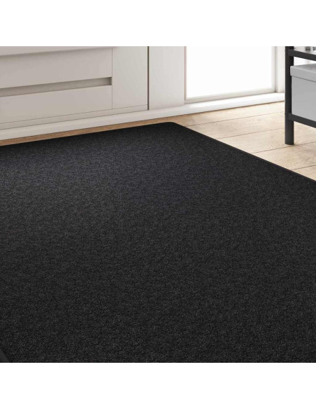 Runner in Moquette Antracite 100 x 300 cm 100% Polipropilene