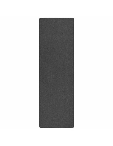 Runner in Moquette Grigio scuro 80 x 500 cm 100% Polipropilene