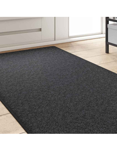 Runner in Moquette Grigio scuro 80 x 500 cm 100% Polipropilene