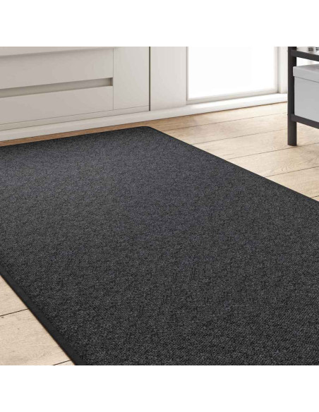 Runner in Moquette Grigio scuro 80 x 500 cm 100% Polipropilene