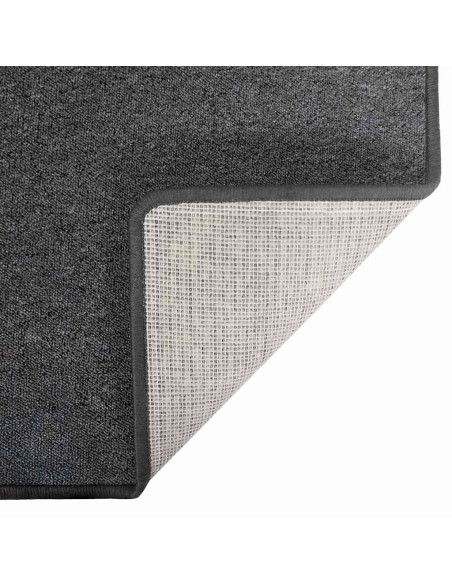 Runner in Moquette Grigio scuro 80 x 500 cm 100% Polipropilene