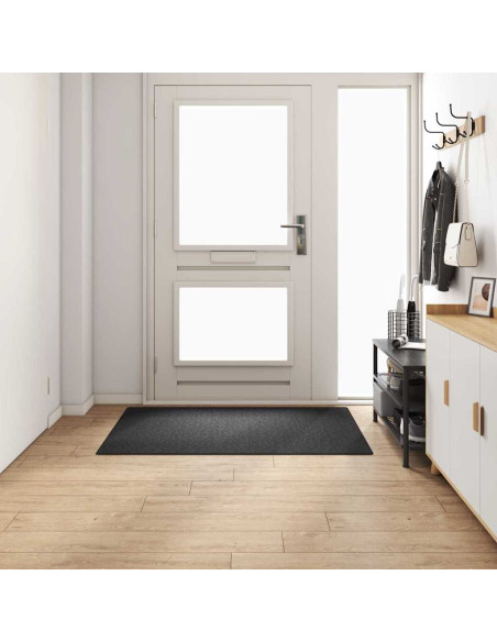 Runner in Moquette Grigio scuro 100 x 150 cm 100% Polipropilene