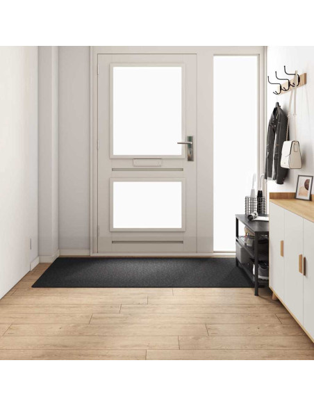 Runner in Moquette Grigio scuro 100 x 200 cm 100% Polipropilene