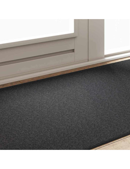 Runner in Moquette Grigio scuro 100 x 200 cm 100% Polipropilene