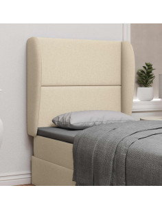 Orecchia della Testata Crema 80 x 23 x 6 cm Tessuto