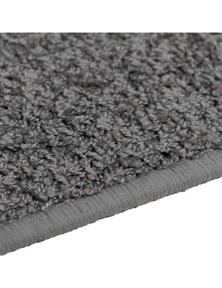 Runner in Moquette Grigio 80 x 400 cm 100% Polipropilene Tuft