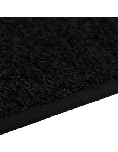 Runner in Moquette Nero 80 x 400 cm 100% Polipropilene Tuft