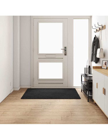 Runner in Moquette Nero 100 x 150 cm 100% Polipropilene Tuft