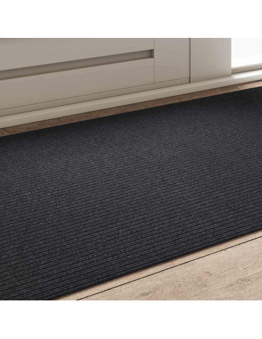 Runner in Moquette Antracite 80 x 150 cm Tessuto