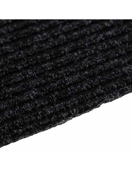 Runner in Moquette Antracite 80 x 500 cm Tessuto