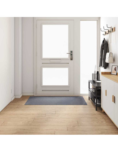 Runner in Moquette Grigio chiaro 80 x 150 cm Tessuto