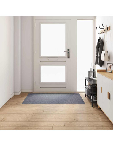 Runner in Moquette Grigio chiaro 100 x 150 cm Tessuto