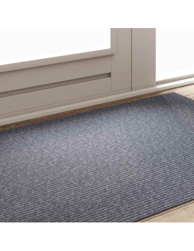Runner in Moquette Grigio chiaro 100 x 150 cm Tessuto