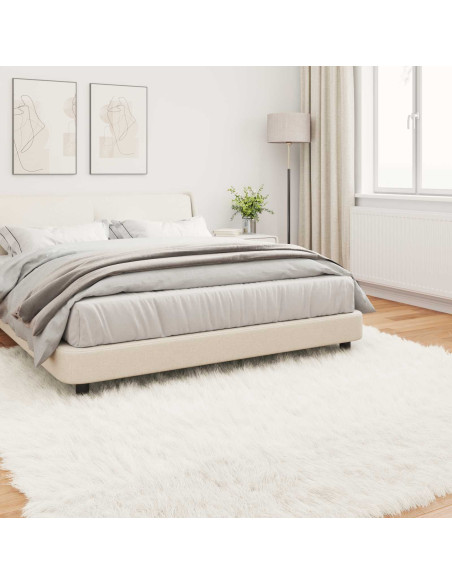 Tappeto Pecora Tafalla Bianco 240 x 240 cm Poliestere