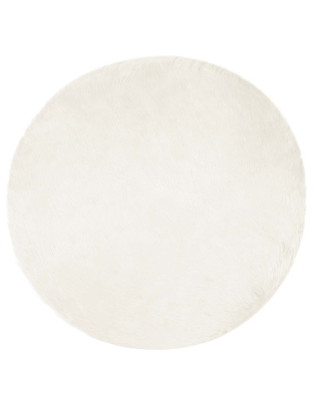 Tappeto Pecora Tafalla Bianco Ø 100 cm Poliestere