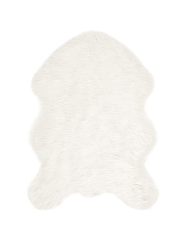 Tappeto Pecora Tafalla Bianco 60 x 90 cm Poliestere