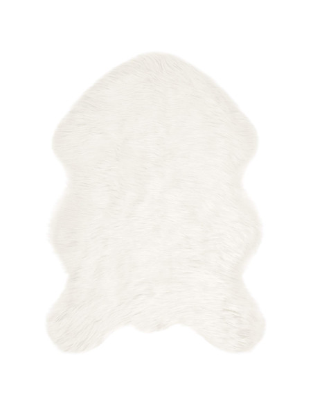 Tappeto Pecora Tafalla Bianco 60 x 90 cm Poliestere