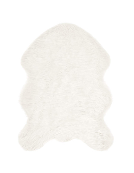 Tappeto Pecora Tafalla Bianco 80 x 120 cm Poliestere