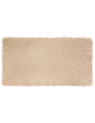 Tappeto Pecora Tafalla Beige 80 x 150 cm Poliestere