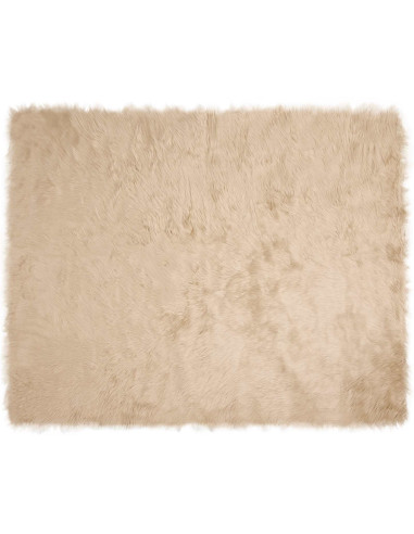 Tappeto Pecora Tafalla Beige 200 x 280 cm Poliestere