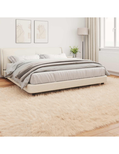 Tappeto Pecora Tafalla Beige 200 x 280 cm Poliestere