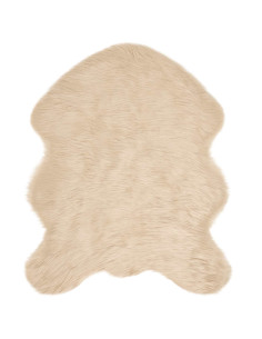 Tappeto Pecora Tafalla Beige 50 x 80 cm Poliestere 2